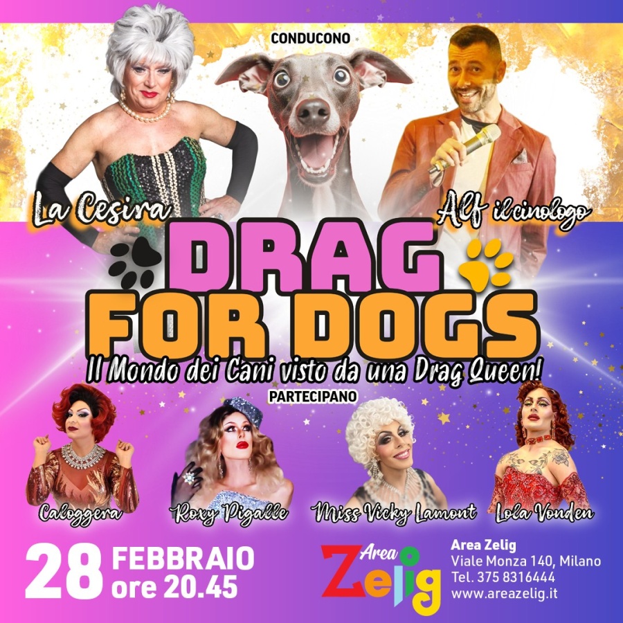 Drag for dogs - Il mondo dei cani visto da una Drag Queen