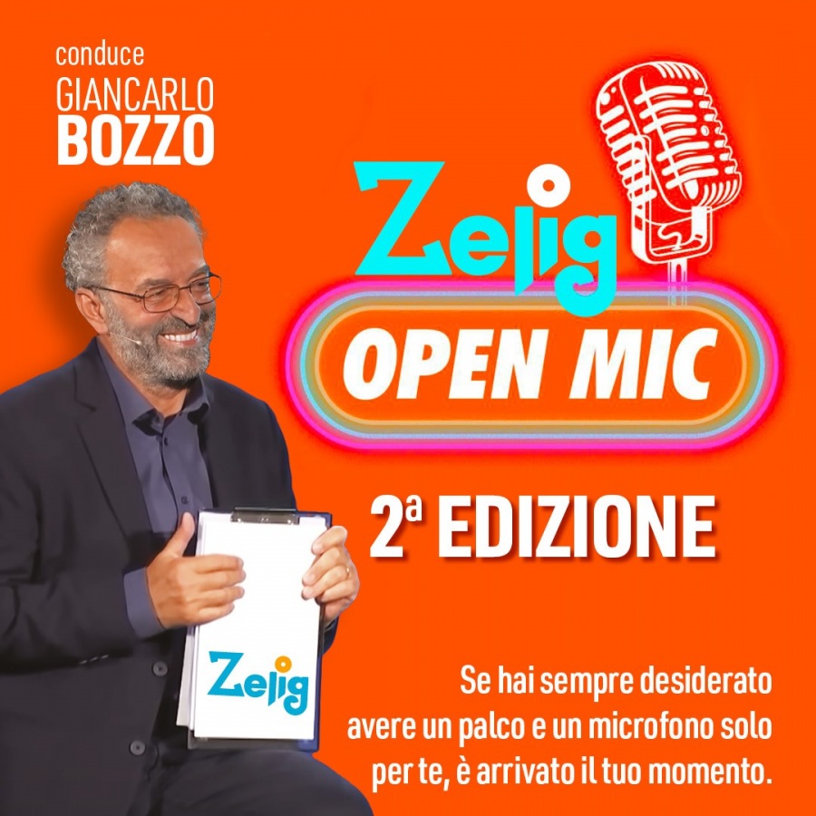 OPEN MIC, 2^ EDIZIONE, CONDUCE GIANCARLO BOZZO