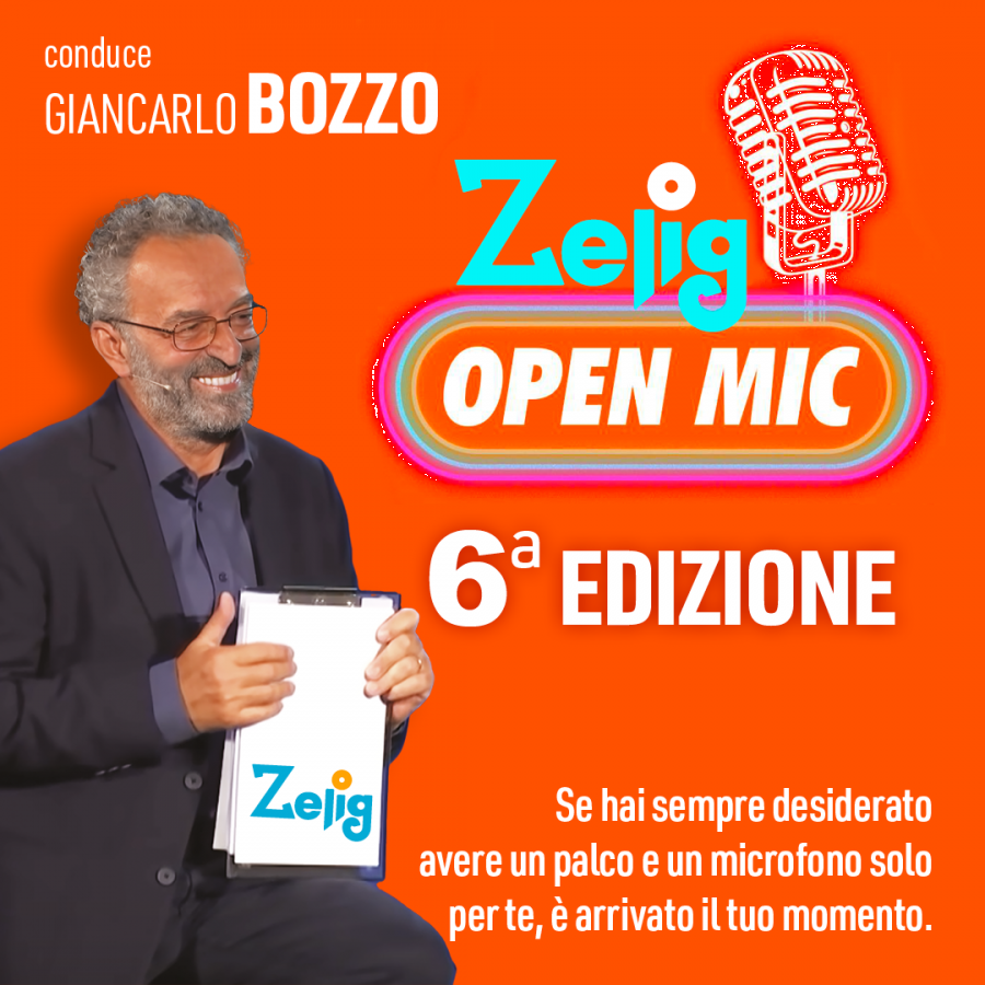 OPEN MIC, 6^ EDIZIONE - CONDUCE GIANCARLO BOZZO
